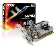 MSI N210-MD512 ( NVIDIA GeForce 210 , 512Mb, 64 bits , GDDR2 , PCI Express x16 2.0  ) 