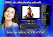 ASEM PC - EBM5.1 (Intel Core i3 530 2.93GHz, RAM 2GB, HDD 320GB, VGA Intel H55 Express, PC Dos, Không kèm theo màn hình)