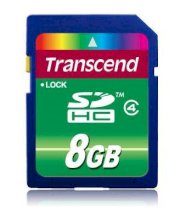Transcend SDHC 8GB (Class 4)