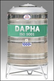 Bồn nước Inox Dapha® đứng 4000L