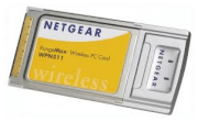 NETGEAR WPN511GE RangeMax Wireless LAN Card for Notebook  108Mbps