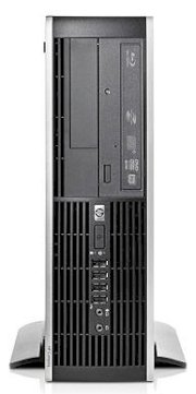 Máy tính Desktop HP Compaq 8000 Elite Small Form Factor PC (LA013UT) (Intel® Core™2 Quad Processor Q8400 2.66GHz, RAM 4GB, HDD 500GB, VGA ATI Radeon HD 4550, Windows® 7 Professional, không kèm màn hình)