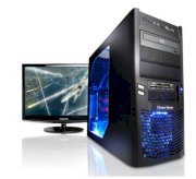 Máy tính Desktop Cyberpowerpc Mega Infinity 6000 Lightning i7-990X (Intel Core i7-990X 3.46GHz, RAM 6GB, HDD 1TB, VGA ATI HD 5450, Windows 7, Không kèm màn hình)