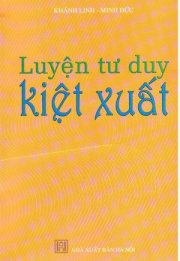 Luyện tư duy kiệt xuất