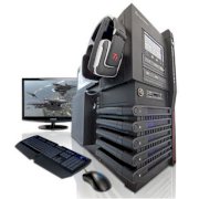 Máy tính Desktop Cyberpowerpc Gamer Xtreme FTW i7-960 (Intel Core i7-960 3.20GHz, RAM 12GB, HDD 2TB, VGA NVIDIA GTX560Ti, Windows 7, Không kèm màn hình)
