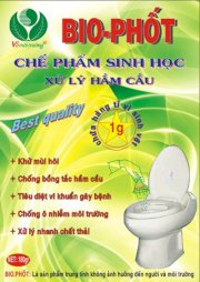 Chế phẩm sinh học xử lý cầm cầu BIO-PHỐT 180g