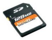 Transcend SD card 128 MB 45x
