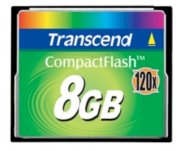 Transcend CF 8GB (120x Speed)