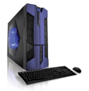 Máy tính Desktop CybertronPC X-Plorer2 TGM4140A Gaming PC (Intel Core i5-760 2.8GHz, 8GB DDR3, 1TB HDD, VGA Dual Radeon HD 5570 1GB, Windows 7 Home Premium 64-bit, Không kèm màn hình)