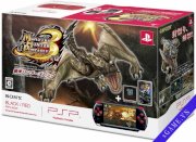 PSP3000 Monster Hunter 3 Portable - Black/Red