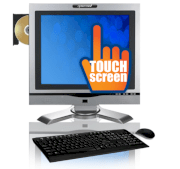 Máy tính Desktop CybertronPC PCAIO915TSL 17 inch Touch AIO E2200 (INTEL PENTIUM DC E2200 2.20GHZ, RAM 1GB, HDD 160GB, VGA Onboard, Màn hình 17 inch Touch Screen, PC DOS)
