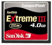 CF Sandisk Extreme III 4GB