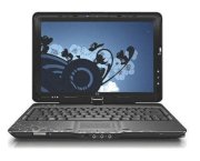 HP TouchSmart tx2z (AMD Turion X2 Ultra Dual Core ZM-80 2.1GHz, 3GB RAM, 250GB HDD, VGA ATI Radeon HD 3200, 12.1 inch, Windows Vista Home Premium) 