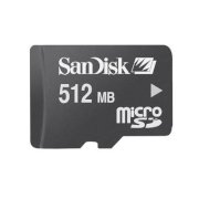 SANDISK MicroSD 512MB