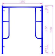 Giàn giáo xây dựng Rồng Việt - Khung 1,53m không đầu nối