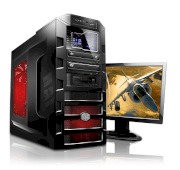 Máy tính Desktop Ibuypower Gamer Mage 550 1100T (AMD Phenom II X6 1100T 3.30GHz, RAM 8GB, HDD 1TB, ATI Radeon HD 5450, Windows 7, Không kèm màn hình)