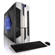 Máy tính Desktop CybertronPC X-Plorer2 TGM4210A Gaming PC (AMD Athlon II X4 620 2.60GHz, 8GB DDR3, 750GB HDD, GeForce GT 220 1GB, Windows 7 Home Premium 64-bit, Không kèm màn hình)