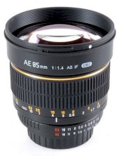 Lens Samyang 85mm F1.4