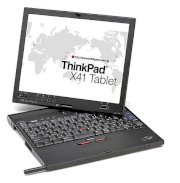 IBM Thinkpad X41 (1866-A78) (Intel Pentium M 778 1.6Ghz, 512MB RAM, 40GB HDD, VGA Intel GMA 900, 12.1 inch, Windows XP Tablet PC 2005)