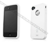 Ốp lưng iPhone 4 Capdase Alumor Metal Case (Trắng)