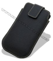 Bao cầm tay iPhone 4 Melkco Leather Case - Oto Holder Type màu đen