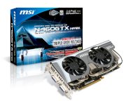 MSI N460GTX Hawk Talon Attack (GeForce GTX 460, GDDR5 1GB, 256 bits, PCI Express x16 2.0)