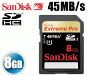 SanDisk SDHC Extreme Pro 8GB