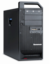 Lenovo ThinkStation S20 410516U Workstation (1 x Xeon W5580 3.2 GHz, RAM 4 GB, HDD 2 x 300 GB, DVD-Writer, Quadro FX 4800, Vista Business 64-bit)