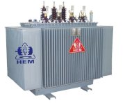 Máy biến áp 3 pha ngâm dầu HEM 250kVA-35/0.4kV