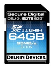 Delkin SDXC 64GB 633x