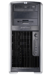 HP Workstation xw9400 - FL944UT (1 x ADM Opteron 2380 2.5 GHz, RAM 4 GB, HDD 1 x 300 GB, DVD±RW (±R DL) / DVD-RAM, Quadro FX 1800, Vista Business