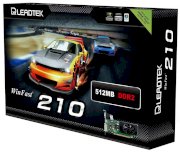 Leadtek WinFast GT 210 (NVIDIA GeForce GT 220, 512MB, 64-bit DDR2 PCI Express 2.0)
