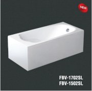 Bồn tắm yếm INAX FBV-1502SL (Màu nhạt)