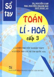 Sổ tay Toán - Lí - Hóa (cấp 3)