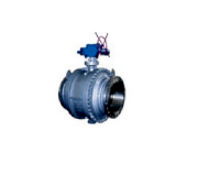 Van bi CHENGYI 6"-24" (Cast steel fixed ball valve)