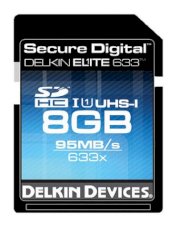 Delkin SDHC UHS-I 8GB 633x