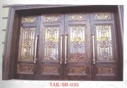 Cổng nhôm đồng nghệ thuật TAK-SH-035