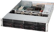 Server Supermicro USA 2U Server Rack SC825TQ-560LPB - (Intel Xeon E5620 2.40GHz, RAM 2GB, HDD 250GB SATA, 560watt)