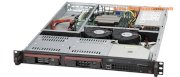 Server SUPERMICRO USA 1U SERVER RACK SC811T-260B X3430 SATA (Intel Xeon X3430 2.40GHz, RAM 2GB, HDD 250GB SATA, 260W)