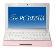 Asus Eee PC 1005HA Pink (Intel Atom N280 1.66GHz, 1GB RAM, 160GB HDD, VGA Intel GMA 950, 10.1 inch, Windows XP Home) 