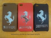 Nắp lưng carbon Ferrari Iphone 4 