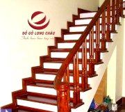Cầu thang gỗ Long Châu CT1