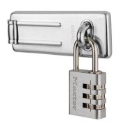 Pad cửa bằng thép kết hợp khóa chìa Master Lock 7630703EURD
