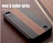 Case Ốp IPHONE 4 TREXTA Wood Leather