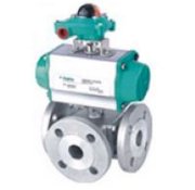 Kingdom KV-L5A / L5C 3 & 4 Way 10K / 20K Flanged End Ball Valve 