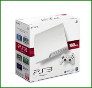 Sony Playstation 3 (PS3) Slim 160GB White