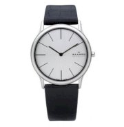 Đồng hồ nam Skagen  858XLSLC Skagen Denmark Super Slim Chrome & Black Watch