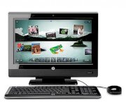 Máy tính Desktop HP TouchSmart 310z (AMD Athlon X4 615e quad-core 2.5GHz, RAM 2GB, HDD 500GB, ATI Radeon HD 4270, Windows 7 Home Premium 64-bit, LCD 20")