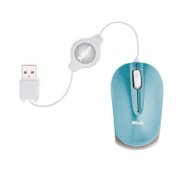Trust Nanou Retractable Micro Mouse - Blue