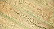 Oak 3 - Layer Wooden Flooring - Flat - Green Grain In Natural